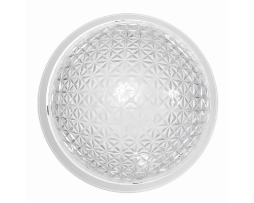 Світильник, пластик, білий, Е27, 40W, 235х80мм, IP20, (Е-006)