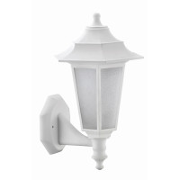 Світильник парковий FLORA, настін. з ніжкою, 40W, E27, IP44, ударост. PC/PP, білий, (016 038 020117) Світильник парковий FLORA, настін. з ніжкою, 40W, E27, IP44, ударост. PC/PP, білий, (016 038 020117)