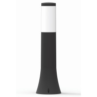 Світильник GARDEN великий, 40W, E27, IP44, ударост. PC/PP, чорний, (016 038 010120) Світильник GARDEN великий, 40W, E27, IP44, ударост. PC/PP, чорний, (016 038 010120)