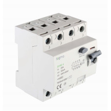 Диф. реле (ПЗВ) SIGMA 6кА, 4Р, 300мА, 25А "АС" (SHM4025300)
