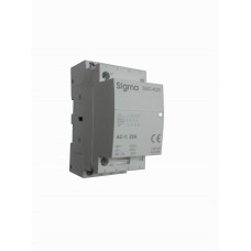 Контактор модульний SIGMA 25А, 4Р, 4NO, 230V (SMC-4025-4NO) Контактор модульний SIGMA 25А, 4Р, 4NO, 230V (SMC-4025-4NO)