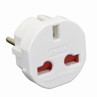 Адаптер "американка" 13А, білий, AY-KA, (77 141 00) Адаптер "американка" 13А, білий, AY-KA, (77 141 00)