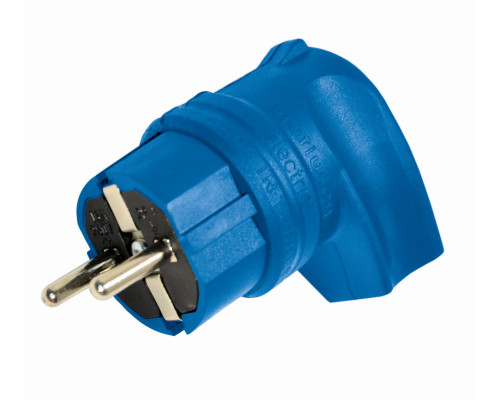 Вилка з/з, 16А, каучук, Г-подібна, синя, Mutlusan (010 083 300128) Вилка з/з, 16А, каучук, Г-подібна, синя, Mutlusan (010 083 300128)