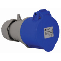 Розетка силова 16А/3 (2Р+РЕ) IP44, TP electric (3120-304-0901)