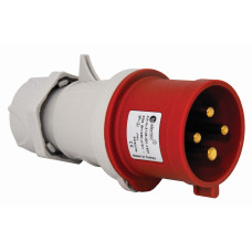 Вилка силова 16А/4 (3Р+РЕ) IP44, TP electric (3122-301-1601) Вилка силова 16А/4 (3Р+РЕ) IP44, TP electric (3122-301-1601)