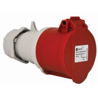 Розетка силова 16А/4 (3Р+РЕ) IP44, TP electric (3122-304-1601)