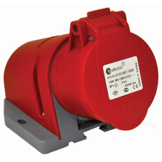 Розетка силова настінна 16А/4 (3Р+РЕ) IP44, TP electric (3122-307-1600)