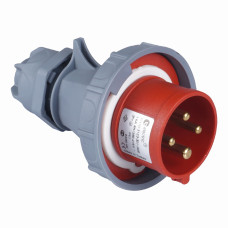 Вилка силова 16А/4 (3Р+РЕ) IP67, TP electric (3123-301-1600)