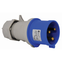 Вилка силова 32А/3 (2Р+РЕ) IP44, TP electric (3124-301-0901)
