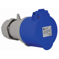Розетка силова 32А/3 (2Р+РЕ) IP44, TP electric (3124-304-0901)
