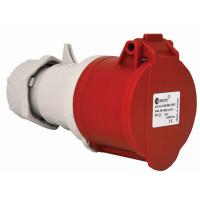 Розетка силова 32А/4 (3Р+РЕ) IP44, TP electric (3126-304-1601) Розетка силова 32А/4 (3Р+РЕ) IP44, TP electric (3126-304-1601)