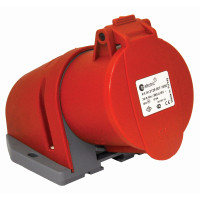 Розетка силова настінна 32А/4 (3Р+РЕ) IP44, TP electric (3126-307-1600) Розетка силова настінна 32А/4 (3Р+РЕ) IP44, TP electric (3126-307-1600)