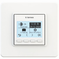 Терморегулятор тепл. підл.  Terneo PRO, 24/7, 16А, підлога 5..60 °С, повітря 5…35 °С