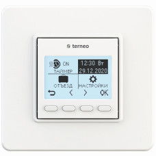 Терморегулятор тепл. підл.  Terneo PRO, 24/7, 16А, підлога 5..60 °С, повітря 5…35 °С