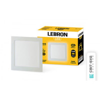 Точковий світильник врізний білий квадратний LEBRON L-PS-1241, 12W, 4100K. Точковий світильник врізний білий квадратний LEBRON L-PS-1241, 12W, 4100K.