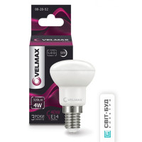 Лампа VELMAX V-R39, 4W, 220V, E14, 4100K, 320Lm, EMC Лампа VELMAX V-R39, 4W, 220V, E14, 4100K, 320Lm, EMC