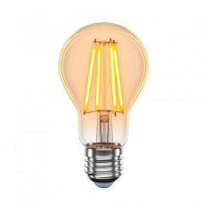 Лампа Едісона Amber-A60, 4W, E27, 2200K, 400Lm VELMAX V-Filament 21-40-15