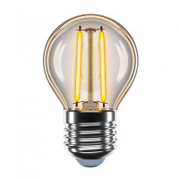Лампа Едісона Amber-G45, 4W, E27, 2200K, 400Lm VELMAX V-Filament 21-41-45 Лампа Едісона Amber-G45, 4W, E27, 2200K, 400Lm VELMAX V-Filament 21-41-45