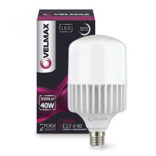 Лампа VELMAX V-A100, 40W, Е27-E40, 6500K, 3600Lm .