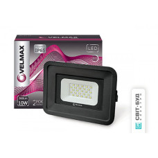 Прожектор VELMAX V-FL, 10W, 6200K, 900Lm, 230V Прожектор VELMAX V-FL, 10W, 6200K, 900Lm, 230V