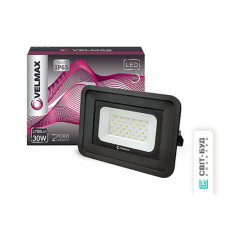 Прожектор VELMAX V-FL, 30W, 6200K, 2700Lm, 230V Прожектор VELMAX V-FL, 30W, 6200K, 2700Lm, 230V