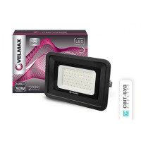 Прожектор VELMAX V-FL, 50W, 6200K, 4500Lm, 230V