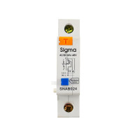 Розчіплювач незалежний для Автоматичний вим. SIGMA 4,5-6кА, AC-DC 24-48Вольт (SNAB024)