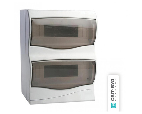 Щиток 16и, відкр.уст, (290х215х65) "MEKSBOX" (001 027 100016 00 00).