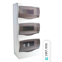Щиток 36и, відкр.уст, (490х280х65) "MEKSBOX" (001 027 100036 00 00).