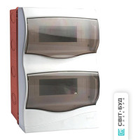 Щиток 16и, прихов.уст, (272х207х53,5) "MEKSBOX" (001 027 000016 00 00).