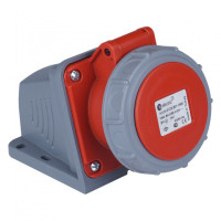 Розетка силова настінна 32А/4 (3Р+РЕ) IP67, TP electric (3127-307-1600) Розетка силова настінна 32А/4 (3Р+РЕ) IP67, TP electric (3127-307-1600)