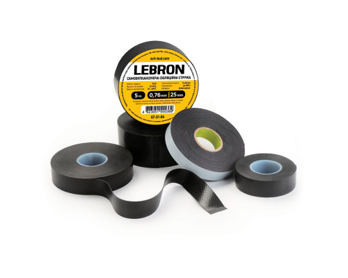Самовулканізуюча ізострічка 35кВ Lebron 0,76мм х 19мм х 5м