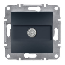 Розетка TV кінцева ASFORA Антрацит EPH3200171