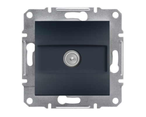 EPH3200371 Розетка TV прохідна ASFORA Антрацит 8dB (шт) EPH3200371 Розетка TV прохідна ASFORA Антрацит 8dB (шт)