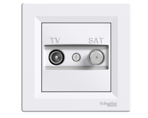 EPH3400221 TV-SAT Розетка прохідна (4дБ) біл. ASFORA (шт) EPH3400221 TV-SAT Розетка прохідна (4дБ) біл. ASFORA (шт)