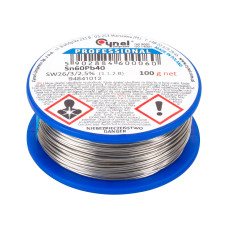 Припой з флюсом 0.5 mm/100g Cynel Sn60Pb40 (LUT0103-100) Припой з флюсом 0.5 mm/100g Cynel Sn60Pb40 (LUT0103-100)