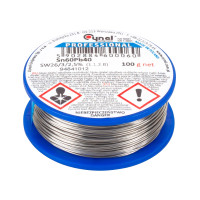 Припой з флюсом 2 mm/100g Cynel Sn60Pb40 (LUT0110-100) Припой з флюсом 2 mm/100g Cynel Sn60Pb40 (LUT0110-100)