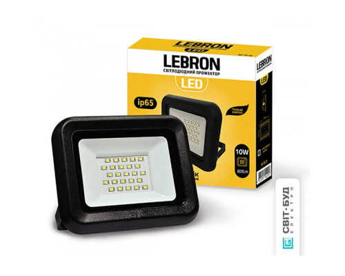 Прожектор LED LEBRON L-LF, 10W, 6200K, 900Lm, 230V Прожектор LED LEBRON L-LF, 10W, 6200K, 900Lm, 230V