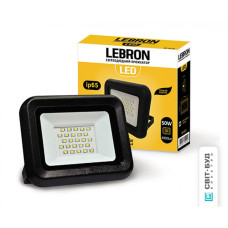 Прожектор LED LEBRON L-LF, 50W,  6200K, 4500Lm, 230V