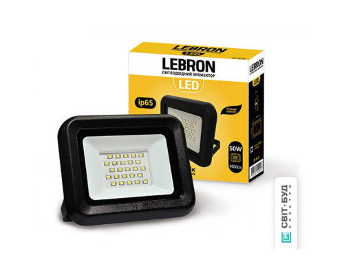 Прожектор LED LEBRON L-LF, 50W, 6200K, 4500Lm, 230V Прожектор LED LEBRON L-LF, 50W, 6200K, 4500Lm, 230V