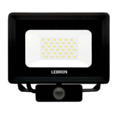 Прожектор LED LEBRON LF-10S, 10W, 6500K, 800Lm, 230V, д.руху ІР65 Прожектор LED LEBRON LF-10S, 10W, 6500K, 800Lm, 230V, д.руху ІР65