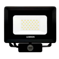 Прожектор LED LEBRON LF-50S, 50W, 6500K, 4000Lm, 220V, д.руху ІР65 Прожектор LED LEBRON LF-50S, 50W, 6500K, 4000Lm, 220V, д.руху ІР65