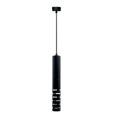 Спотовий світильник підвісний MR16 GU10 VELMAX V-TPL, max 35W, GU10, 220V, O55*350, чорний