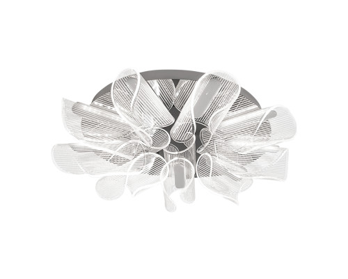 Люстра кругла світильник LED VELMAX V-CL-CALLA, max 48W, 3000K-6500K, 2880Lm, пульт ДК