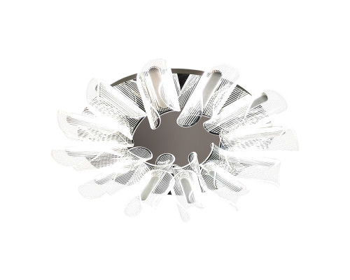 Люстра кругла світильник LED VELMAX V-CL-CALLA, max 60W, 3000K-6500K, 3600Lm, пульт ДК