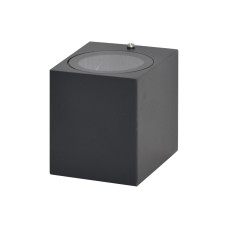 Світильник фасадний вуличний під лампу VELMAX V-WL-35, max 35W, GU10, 220V, IP54, чорний Світильник фасадний вуличний під лампу VELMAX V-WL-35, max 35W, GU10, 220V, IP54, чорний