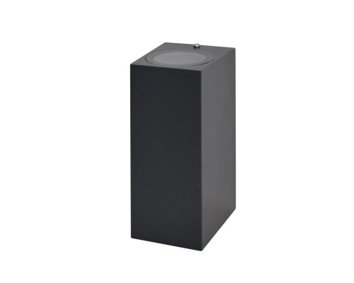 Світильник фасадний вуличний під лампу VELMAX V-WL-37, max 35W, GU10*2, 220V, IP54, чорний Світильник фасадний вуличний під лампу VELMAX V-WL-37, max 35W, GU10*2, 220V, IP54, чорний
