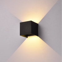 Світильник фасадний вуличний чорний LED VELMAX V-CTL-WL-009, 8W, 3000K, 300Lm, IP54 Світильник фасадний вуличний чорний LED VELMAX V-CTL-WL-009, 8W, 3000K, 300Lm, IP54