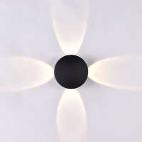 Світильник фасадний вуличний чорний LED VELMAX V-CTL-WL-003, 4W, 3000K, 200Lm, IP54 Світильник фасадний вуличний чорний LED VELMAX V-CTL-WL-003, 4W, 3000K, 200Lm, IP54