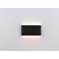Світильник фасадний вуличний чорний LED VELMAX V-CTL-WL-010, 12W, 3000K, 400Lm, IP54 Світильник фасадний вуличний чорний LED VELMAX V-CTL-WL-010, 12W, 3000K, 400Lm, IP54